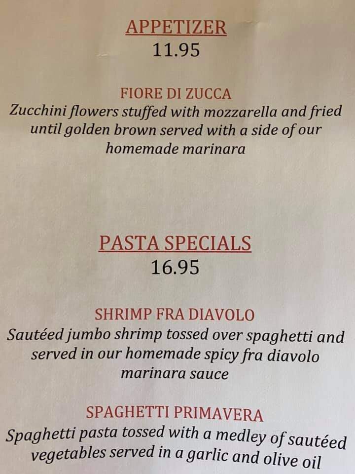 Banksville Pizza & Pasta - Greenwich, CT menu_pic