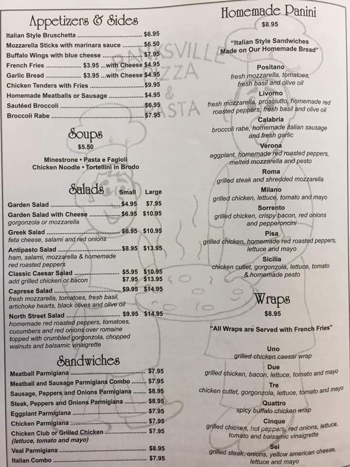 Banksville Pizza & Pasta - Greenwich, CT menu_pic