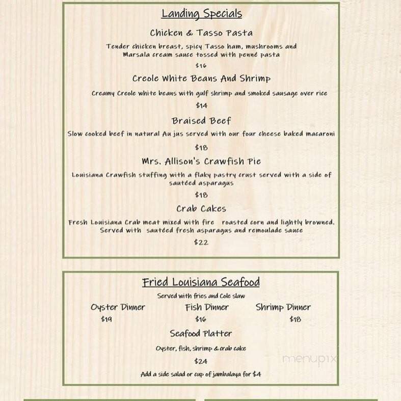 Toula's Cafe - New Orleans, LA menu_pic