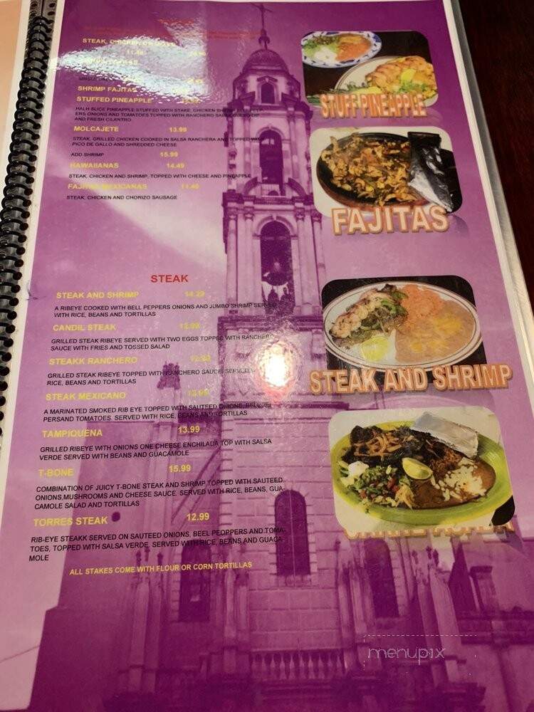Candiles Mexican Restaurant - Augusta, KS menu_pic