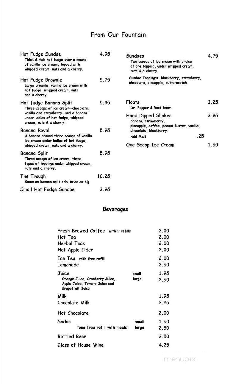 Black Forest Family Restaurant - Grants Pass, OR menu_pic