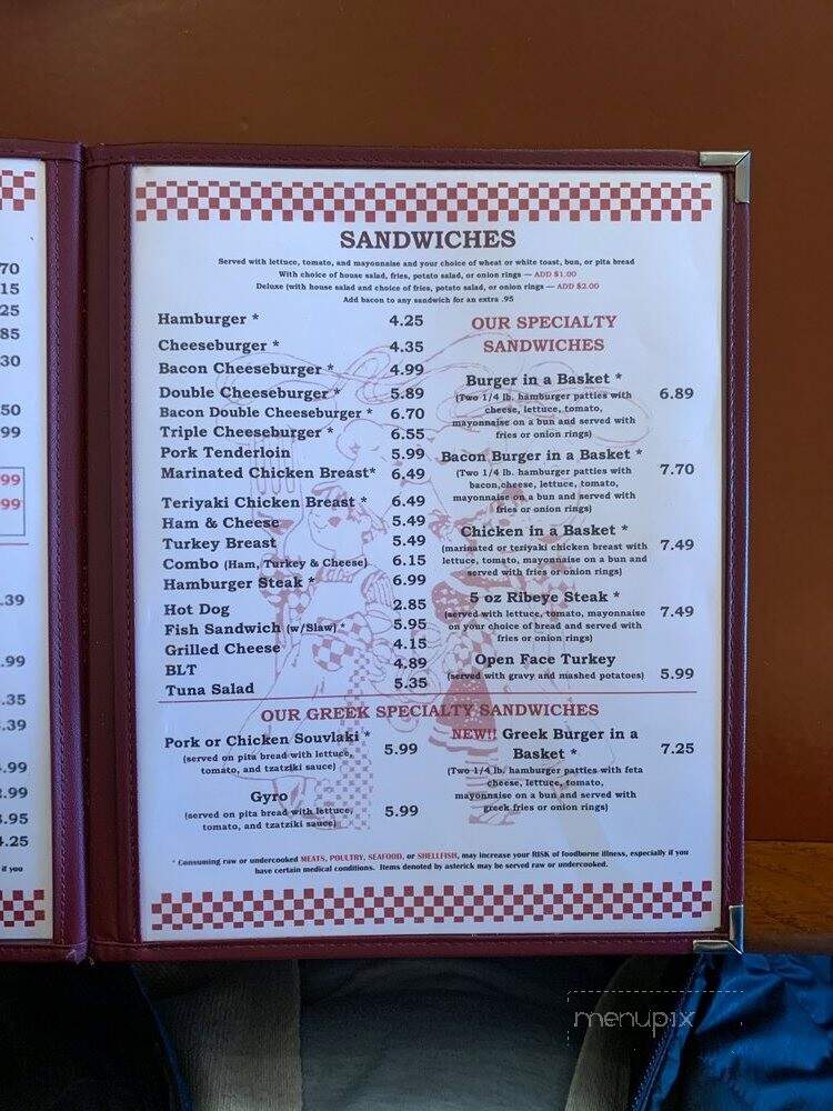 Westtown Restaurant - Winston Salem, NC menu_pic