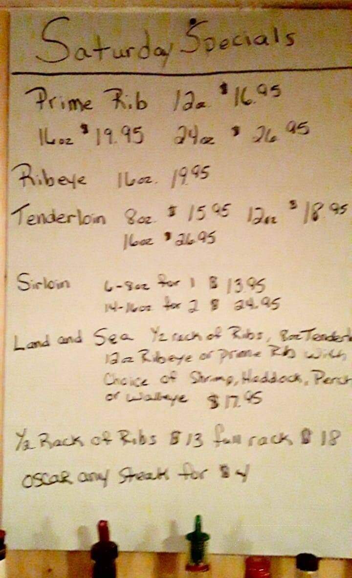 Windfall Inn - Wabeno, WI menu_pic