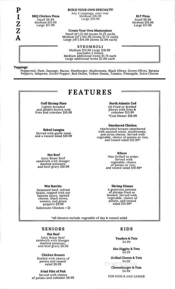 Brentwood - Caro, MI menu_pic