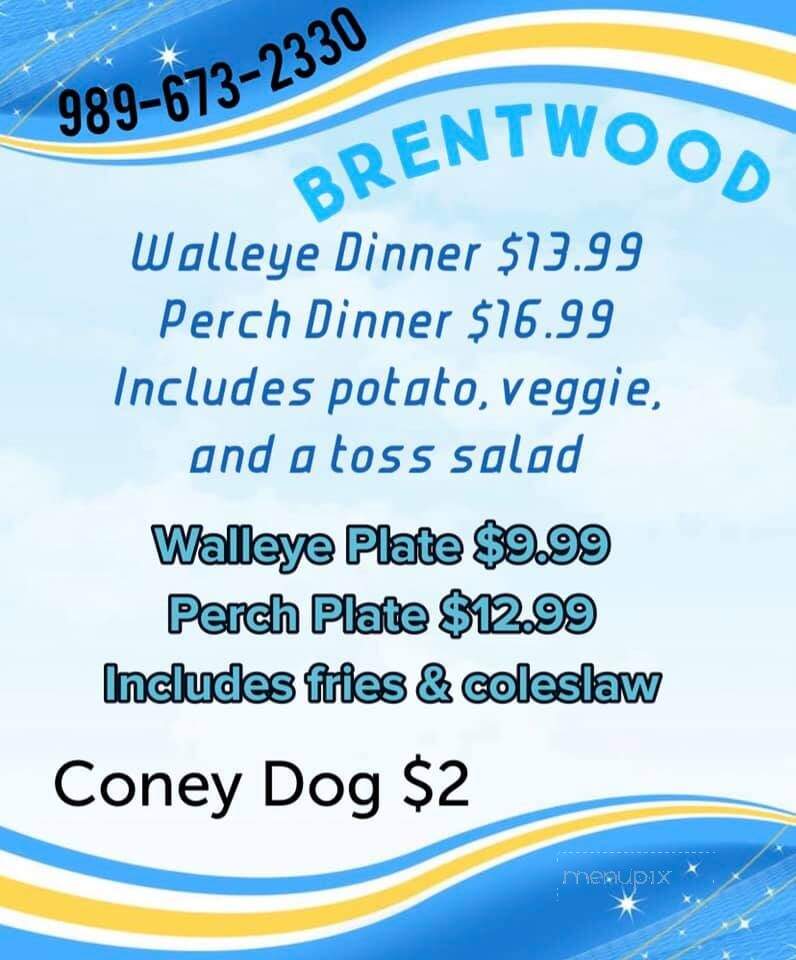 Brentwood - Caro, MI menu_pic