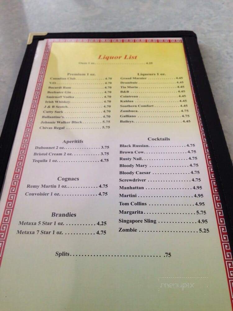 Mr. A's Quick Flame Restaurant & Souvlaki House - Toronto, ON menu_pic