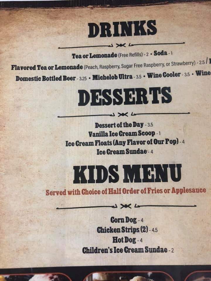 Smokin' Bones - Agency, IA menu_pic