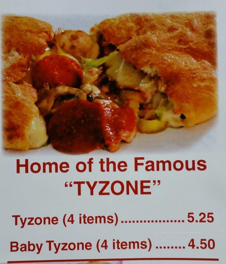 Tyler's Pizza - Olive Hill, KY menu_pic