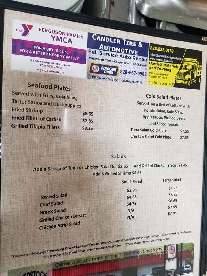 Miami Restaurant - Candler, NC menu_pic