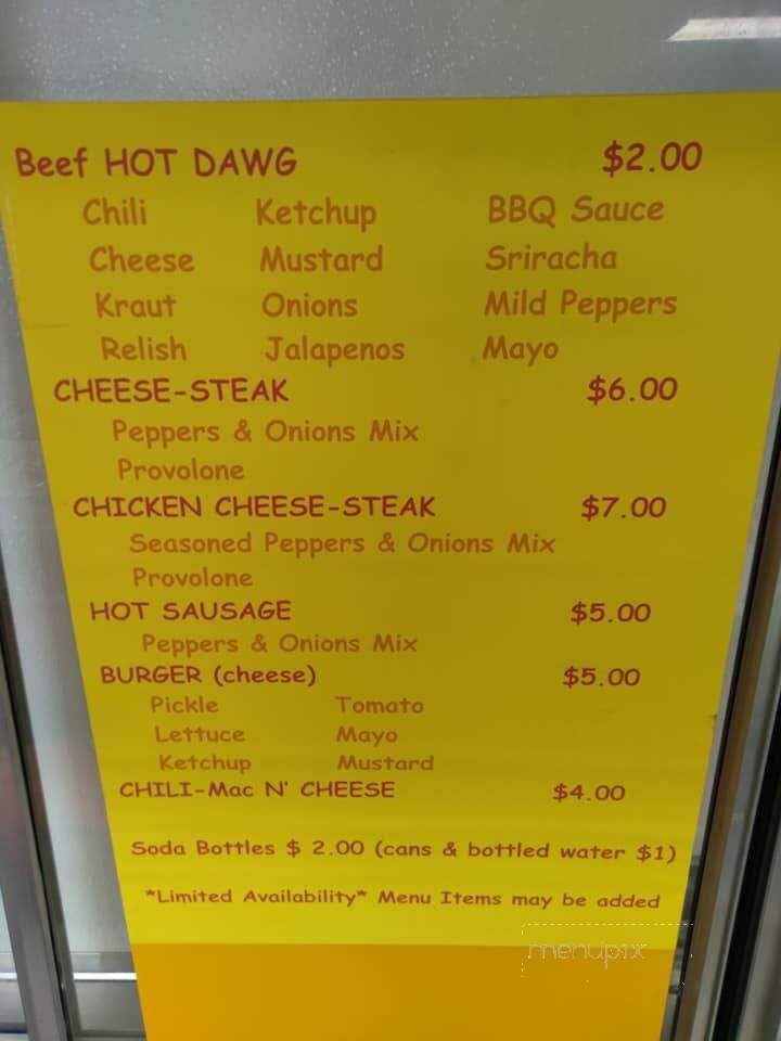 Doug's Dawgs - Altoona, PA menu_pic