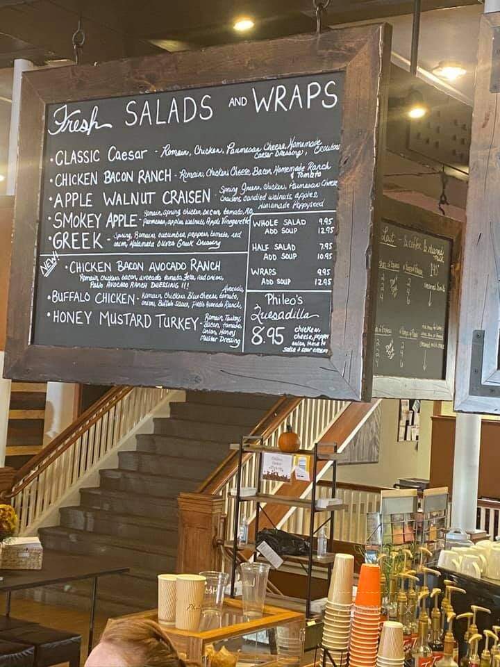 Phileo's Coffee & Eatery - Worthington, MN menu_pic