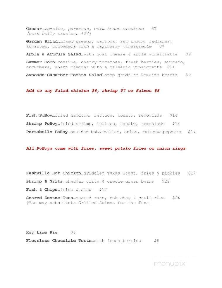 Bluaqua Restrobar - Manchester, NH menu_pic