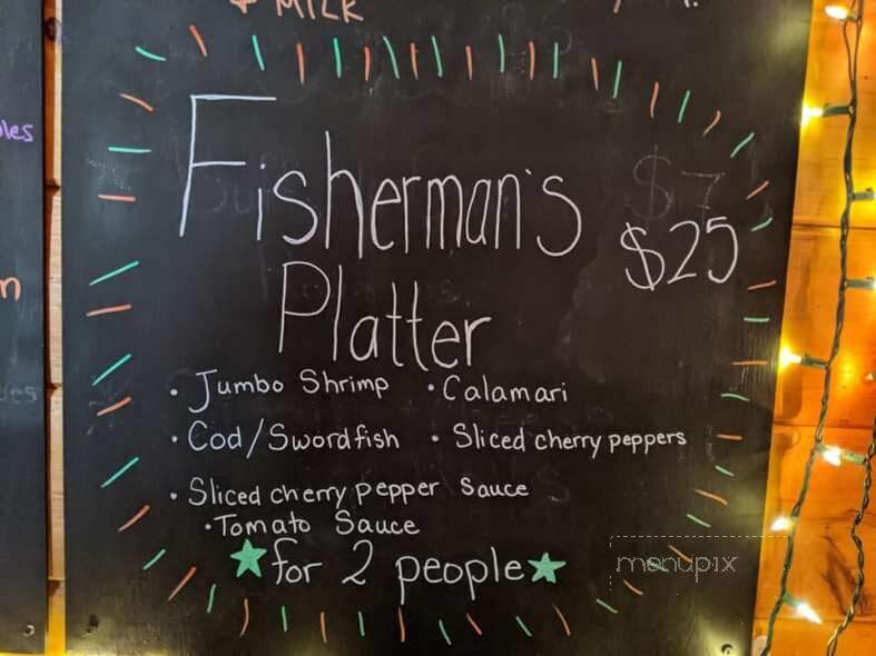 Sugar Shack Cafe - Brownfield, ME menu_pic