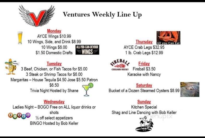 Ventures Sports Bar & Grill - Lexington, SC