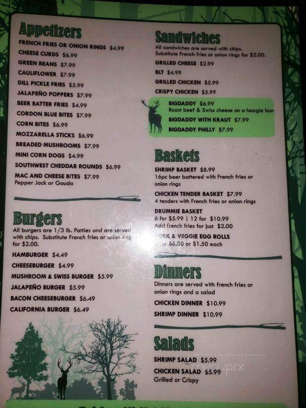 Kelliher Municipal Liquor Stor - Kelliher, MN menu_pic