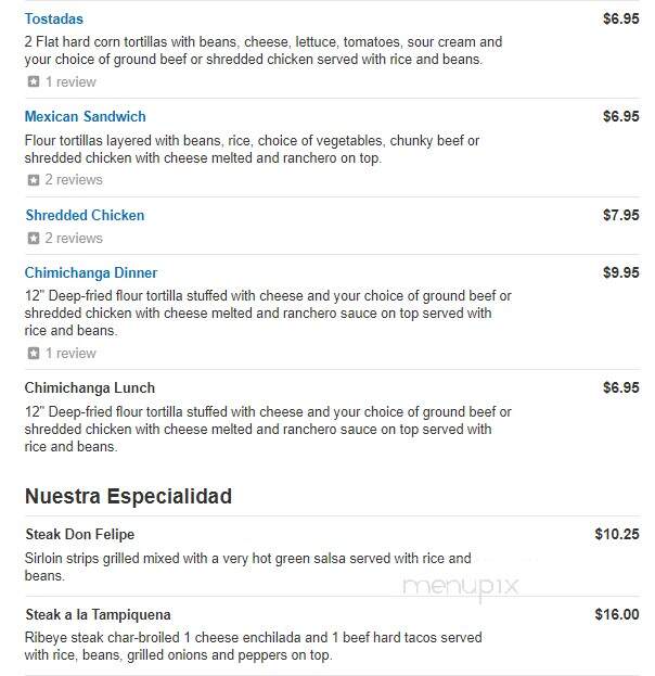 Plaza Mexico Mexican Restaurant - Eastpointe, MI