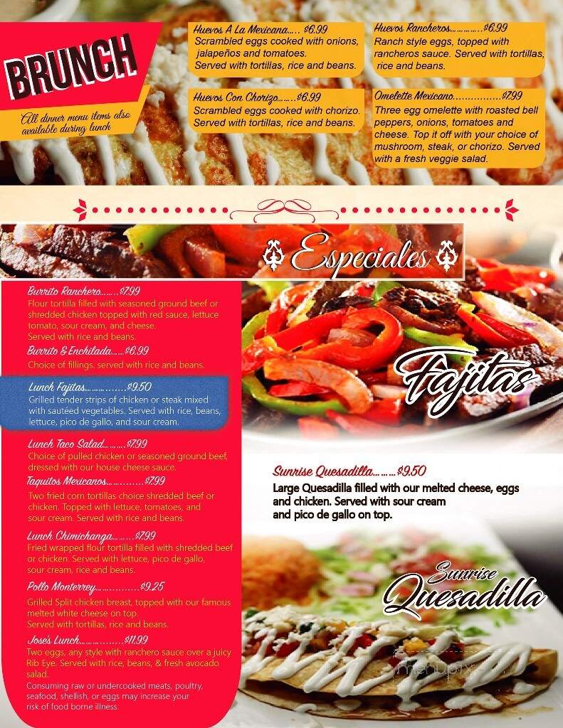Los Rancheros - Mount Sterling, IL menu_pic