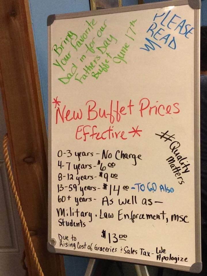 Fish Tales Restaurant - Tishomingo, OK menu_pic