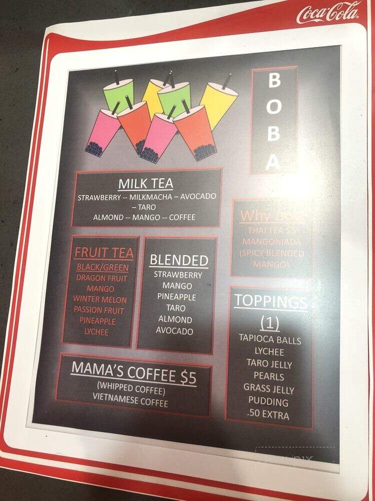 Why Not My Pho Kitchen - Yakima, WA menu_pic