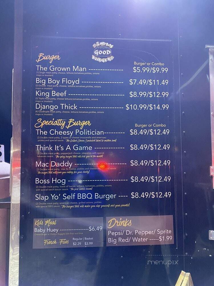 Killeen Food Truck Park - Killeen, TX menu_pic