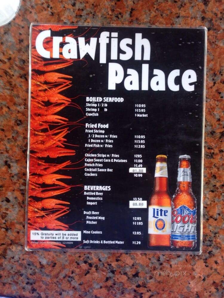 Crawfish Palace - Haughton, LA