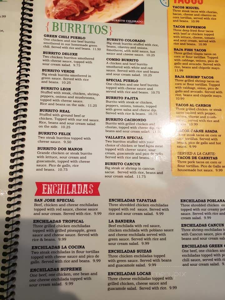 La Cocina - Seward, NE menu_pic