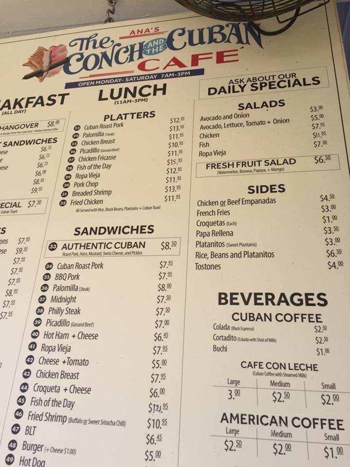 Southern Most Deli - Key West, FL menu_pic
