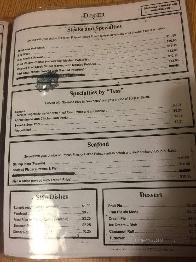 Aniceta's Good Food - Fallon, NV menu_pic