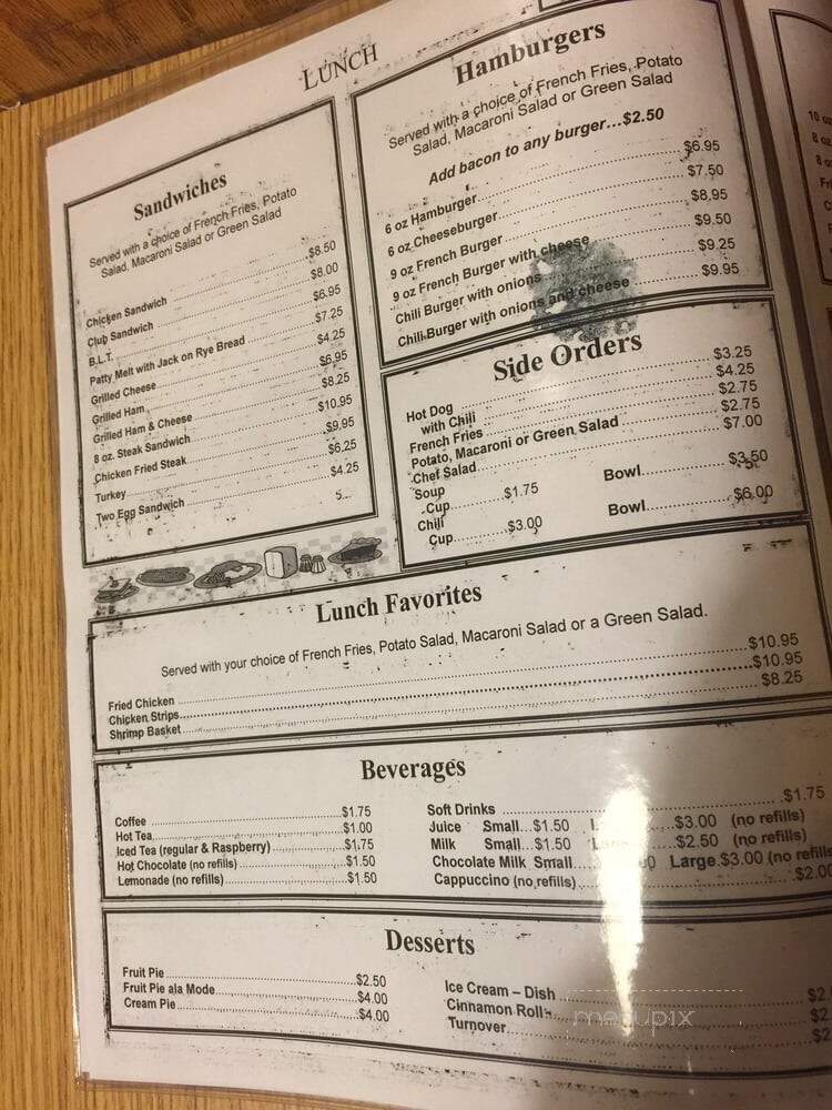 Aniceta's Good Food - Fallon, NV menu_pic