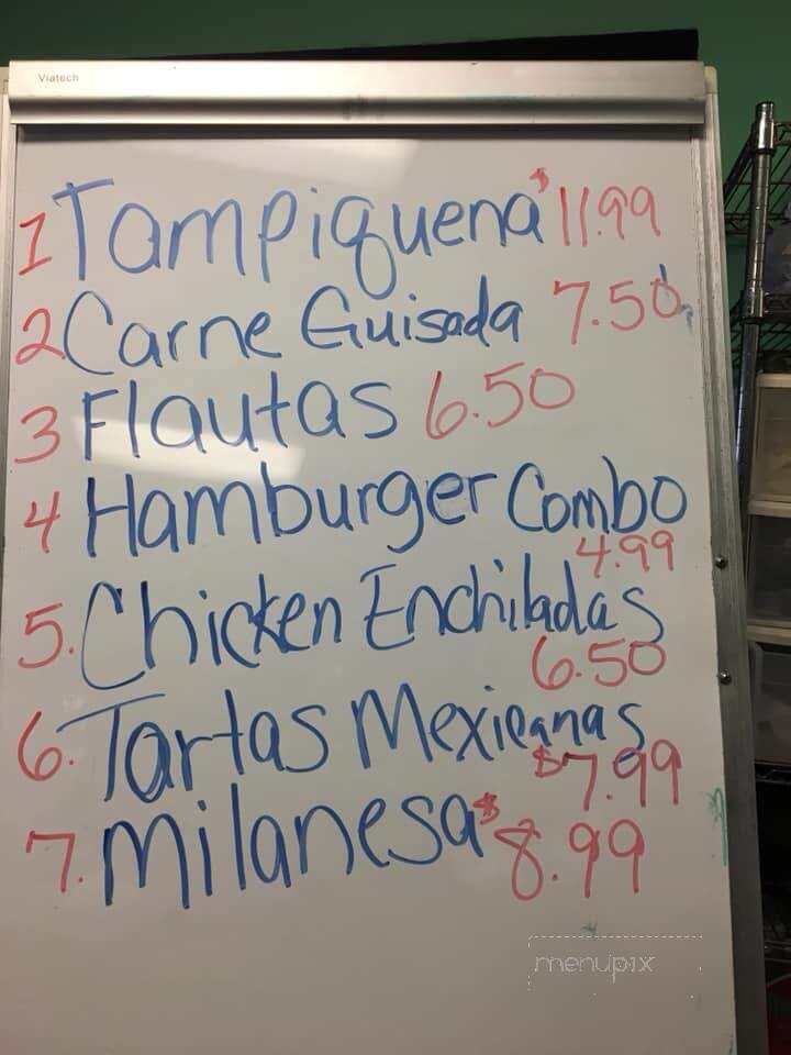 El Taco Jardin - San Benito, TX menu_pic
