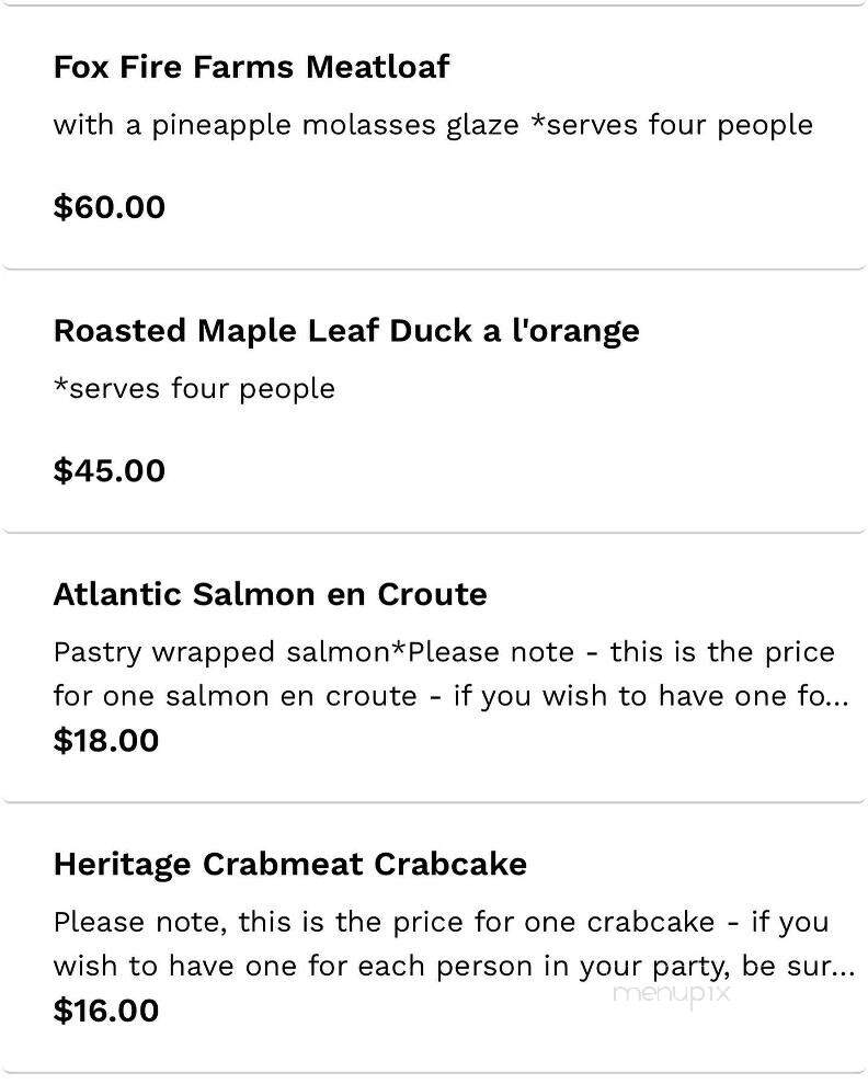 Spoon River Antiques and Market - Belhaven, NC menu_pic