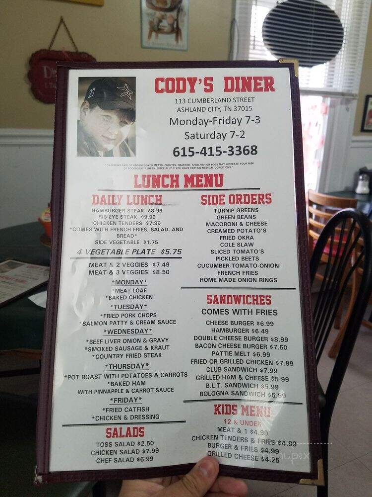 Cody's Diner - Ashland City, TN