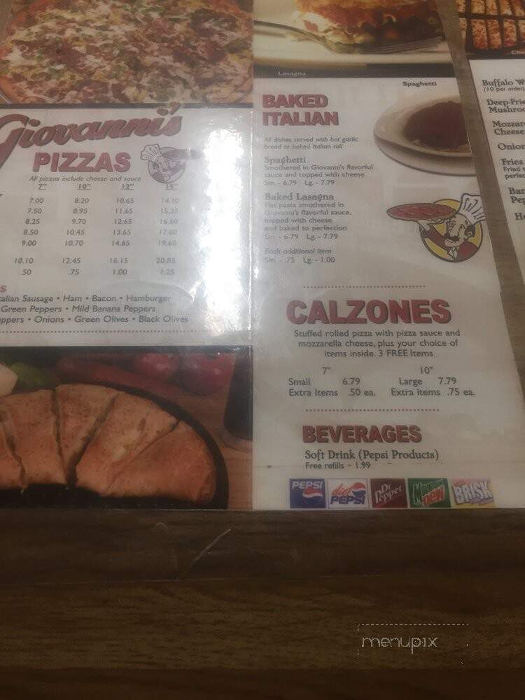 Giovanni's Pizza - Mount Sterling, KY