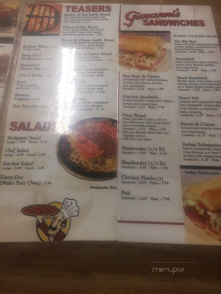 Giovanni's Pizza - Mount Sterling, KY