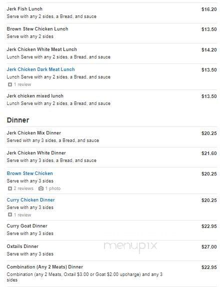 Tropical Time - Northlake, IL menu_pic
