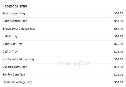 Tropical Time - Northlake, IL menu_pic