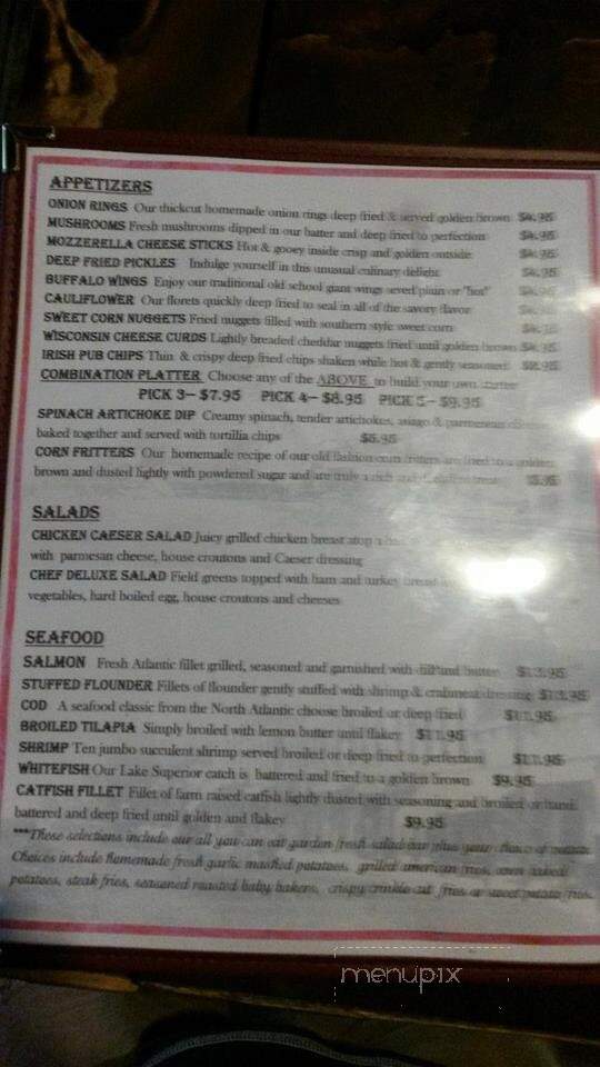 Park Place - Wenona, IL menu_pic