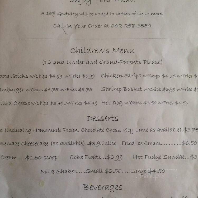 Central Service Grill - Eupora, MS menu_pic