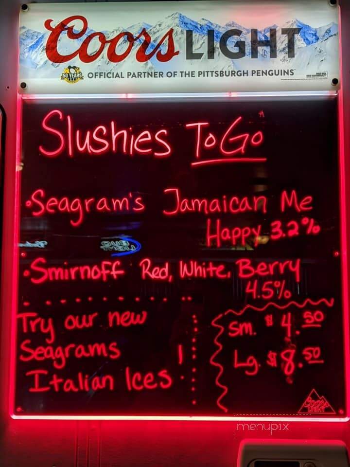 Six Packs Bar & Grill - New Castle, PA menu_pic