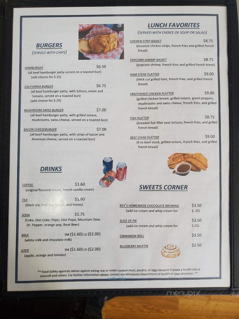 Sterling Cafe - Austin, MN menu_pic