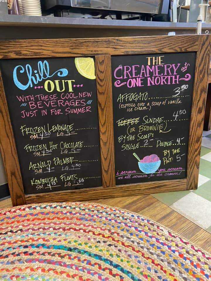 One North Coffee & Bake Shop - Mercersburg, PA menu_pic
