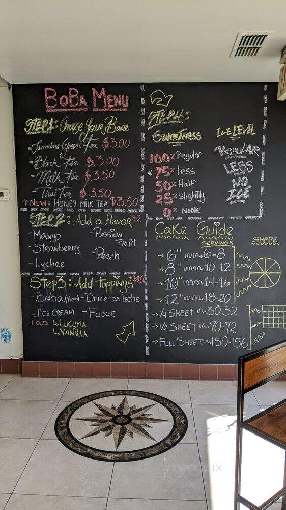 Higo Bakery - La Habra, CA menu_pic