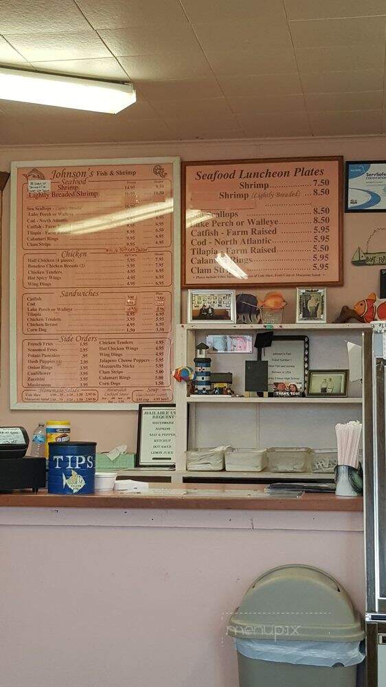 Johnson's Fish & Shrimp - Lake Station, IN menu_pic
