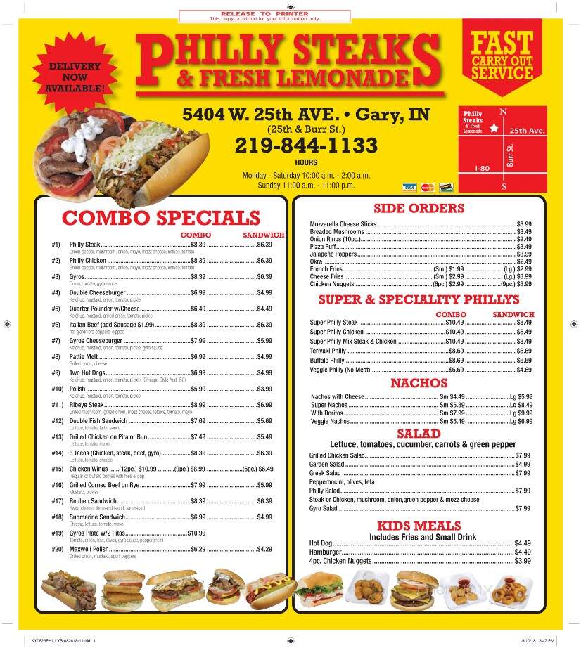 Philly Steak & Lemonade - Gary, IN
