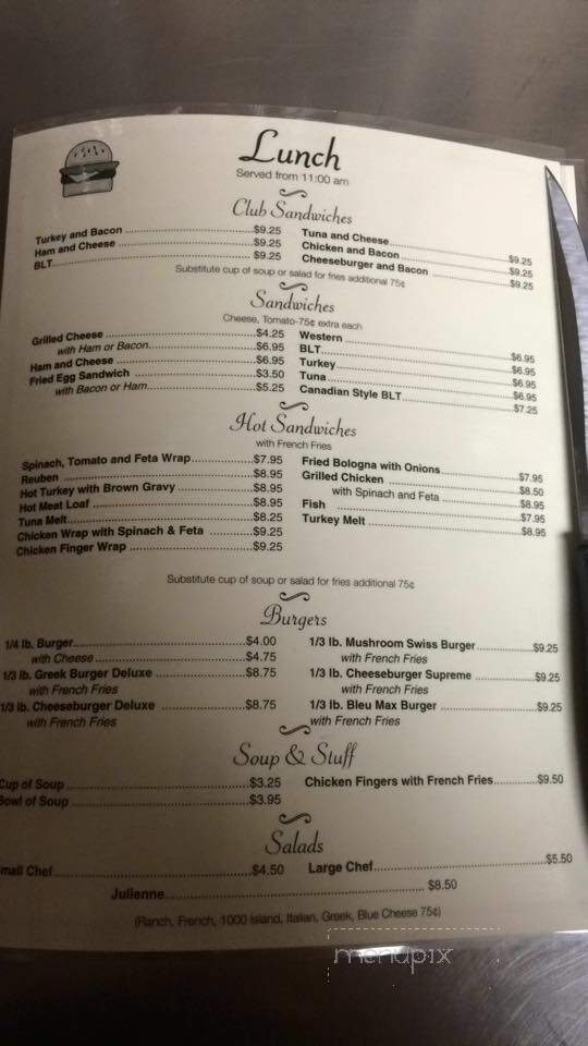 Helen's Kitchen - Williamsville, NY menu_pic