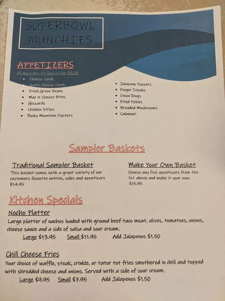 Helmer Store & Cafe - Deary, ID menu_pic