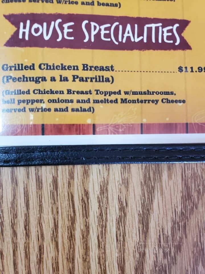 Mi Valles Restaurant - Vardaman, MS menu_pic