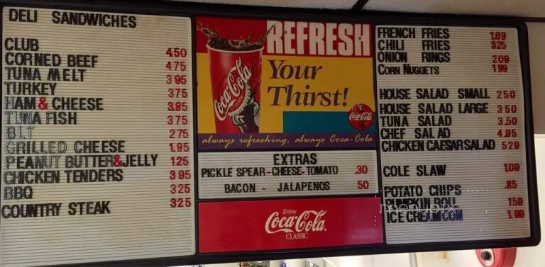 Gazebo Restaurant & Deli - Fair Play, SC menu_pic