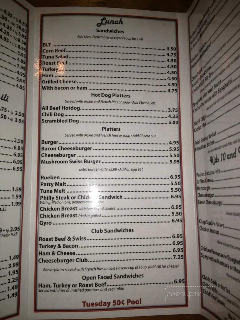 Ft Mitchell Grill - Fort Mitchell, AL menu_pic