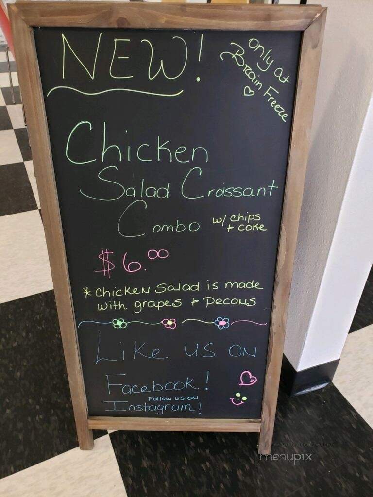 Brain Freeze - Harlingen, TX menu_pic
